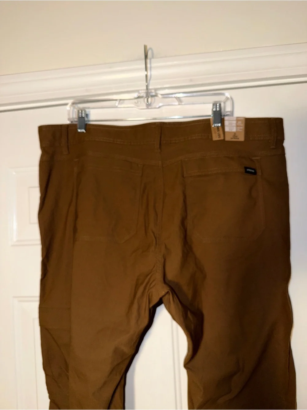 Prana Men's Brown Chinos with Drawstring Waist